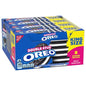 OREO Double Stuff Chocolate Sandwich Cookies, King Size, 12 Snack Packs (8 Cookies per Pack)