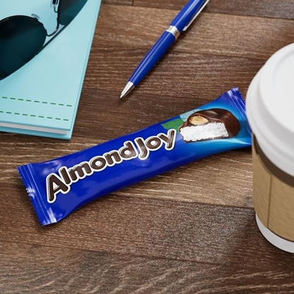 ALMOND JOY Coconut and Almond Chocolate Candy Bars, 1.61 Oz (24 Count)