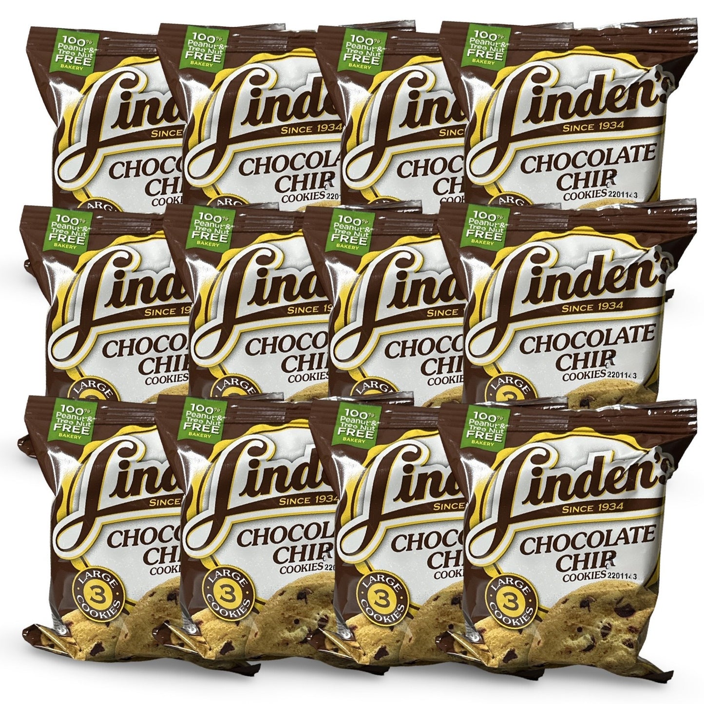 Linden's Cookies: Butter Crunch, Chocolate Chip and Chocolate Crunch | 12 Pack