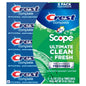CREST COMPLETE PLUS SCOPE ULTIMATE CLEAN 8.2OZ 5 PACK