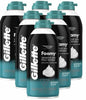 Gillette Foamy Sensitive Shave Foam 11Oz, (6 Count)