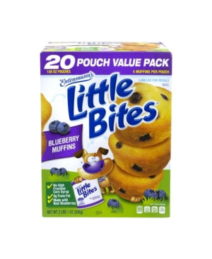 Entenmann's Little Bites Blueberry Muffins (1.65oz / 20pk)