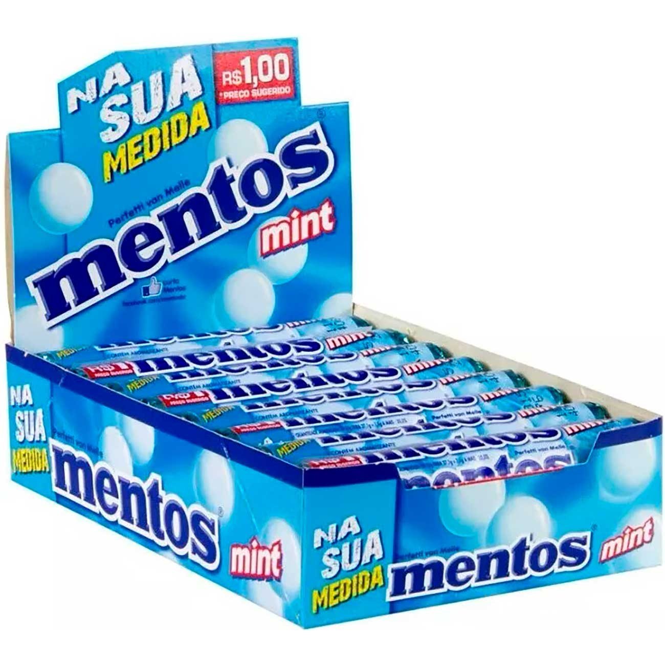 Mentos Mint Candy Rolls