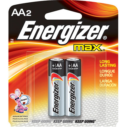 Energizer AA-2- Batteries ( 12 Per Box )