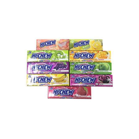 Morinaga, Hi-Chew, Fruit Chews, Green Apple, Strawberry, Grape
