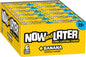 Now and Later Original Banana Chews Candy Bar 0.93 Oz (24 Count)