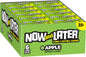 Now and Later Original Apple Taffy Chewy Candy 0.93oz (Box of 24)