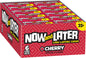 Now and Later Original Strawberry Taffy Chews Candy 0.93oz (Box of 24)