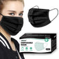 NNPCBT Black Disposable Mask 100pc