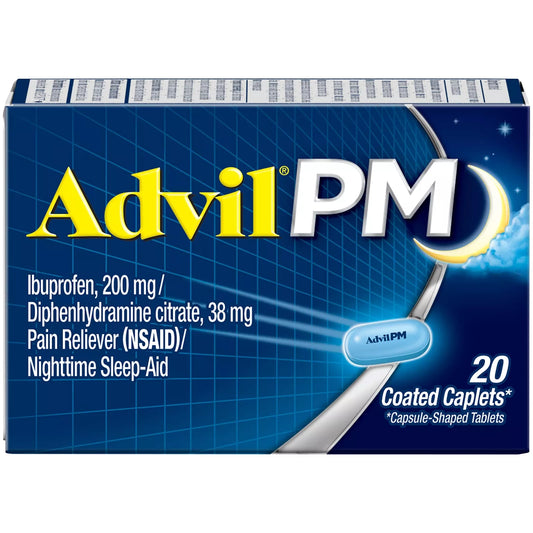 Advil PM Ibuprofen Pills 6-20 tablet