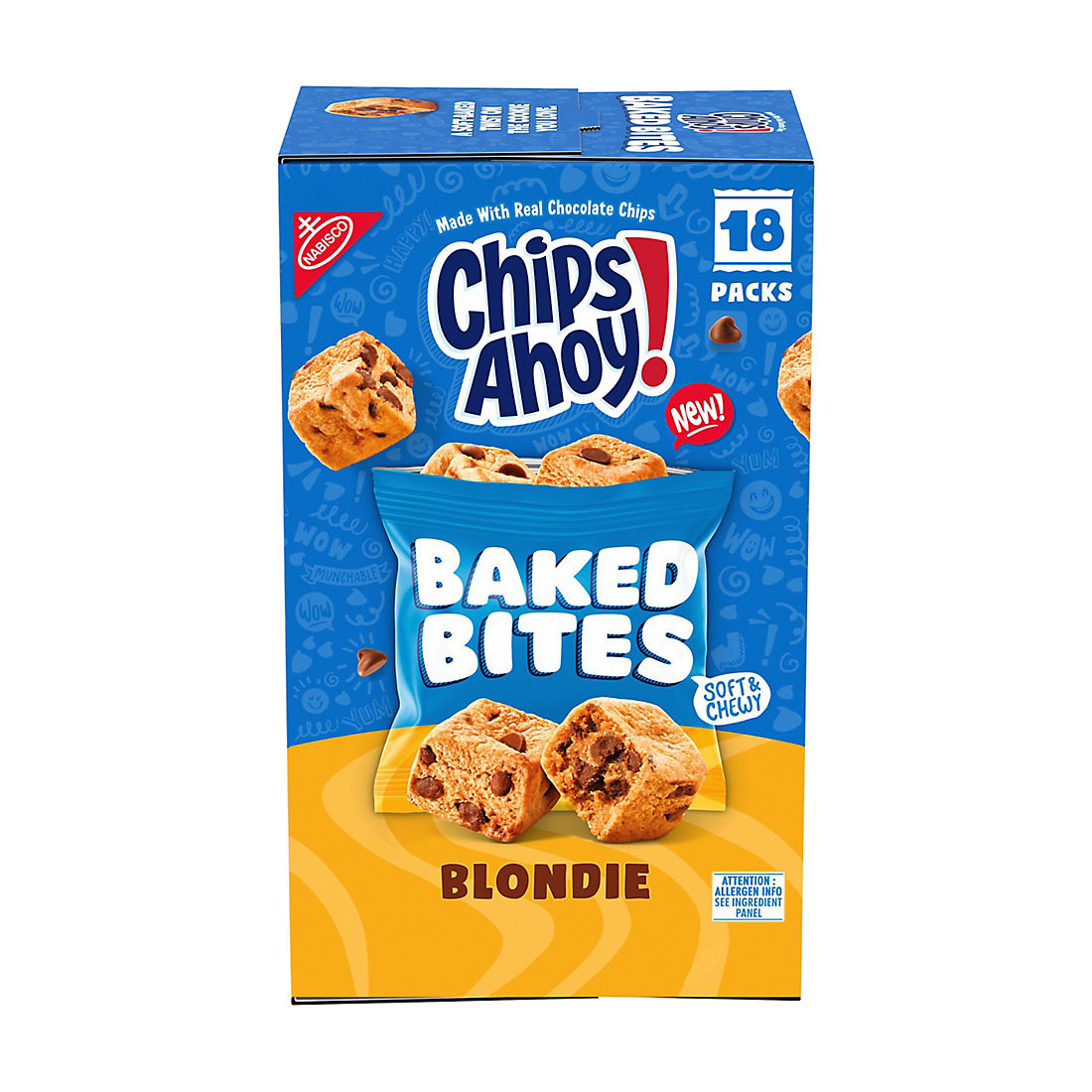 Chips Ahoy Baked Bites Blondie 18 CT