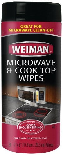 WEIMAN Cook Top & Microwave wipes 4 pk-30count wipes