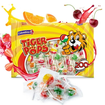 Tiger Pops 200-Count Bag - 70.5 Ounce