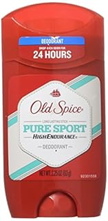 Old Spice High Endurance Deodorant Solid, Pure Sport - 2.25 Oz