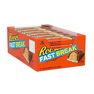Reese's Fast Break Candy Bar, 1.8 Ounce (Pack of 18)