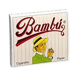 Authentic Bambu Classic Regular 2" Cigarette Rolling Papers 100 Booklet (SPAIN)
