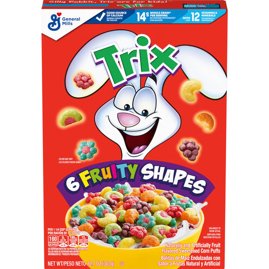 GM Trix Cereal Box 10Oz