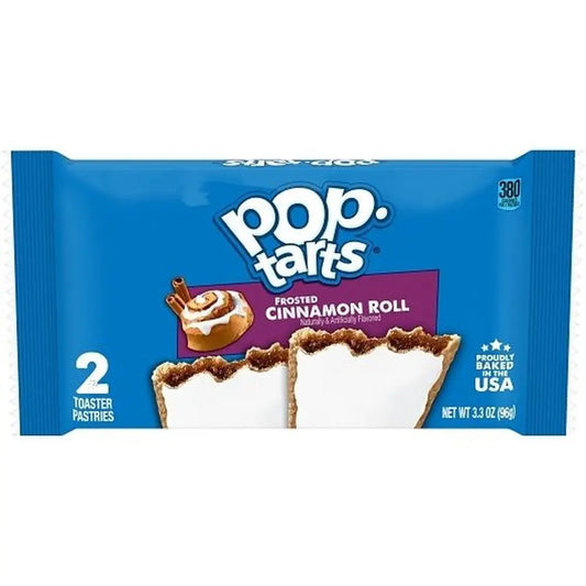 Pop Tarts Cinnamon Roll Flavored 3.39Oz, (6 Count)