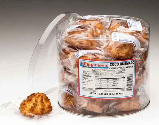 LaBayamesa Coconut Macaroon 24Pck