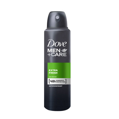 Dove Men+Care Extra Fresh Antiperspirant Deodorant Spray – Pack of 150ml