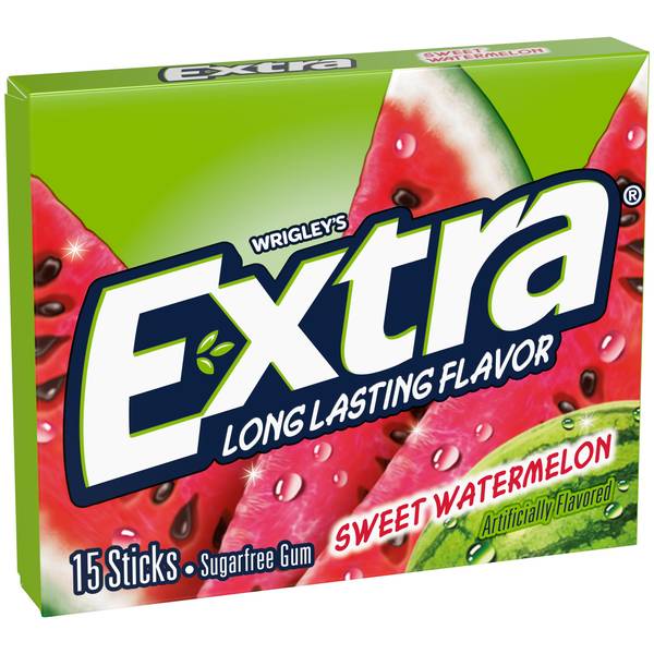 Extra 15-Count Watermelon Sugar Free Gum