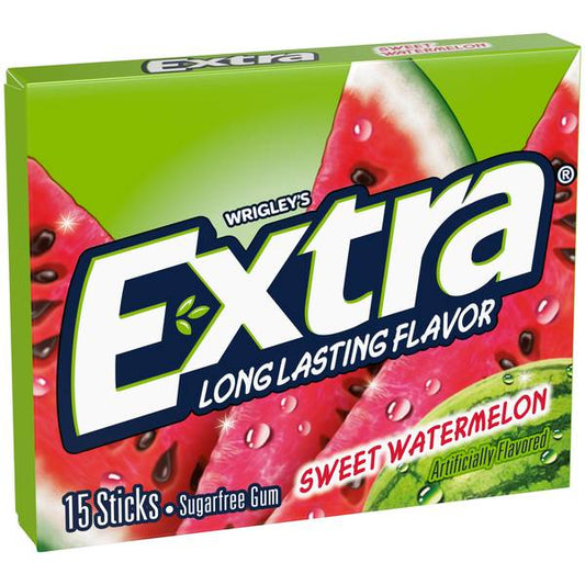 Extra 15-Count Watermelon Sugar Free Gum