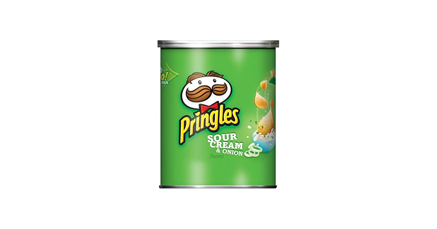 Pringles Sour Cream & Onion Potato Crisps 1.41 Oz