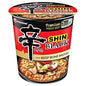 Nongshim Shin Noodle Black Cup, 3.56 Ounce (Pack of 6)