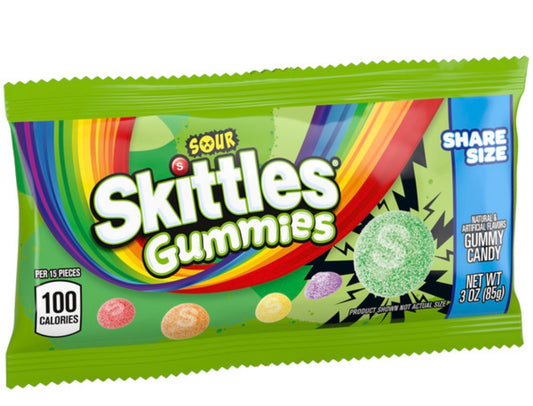 Skittles Sour Gummies Share Size 15-3Oz