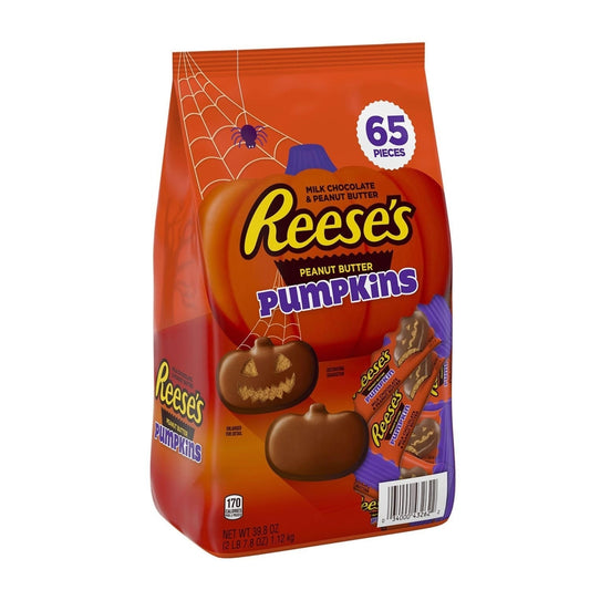 Reese S Milk Chocolate Peanut Butter Pumpkins Candy (39.8 Ounce 65 Count)