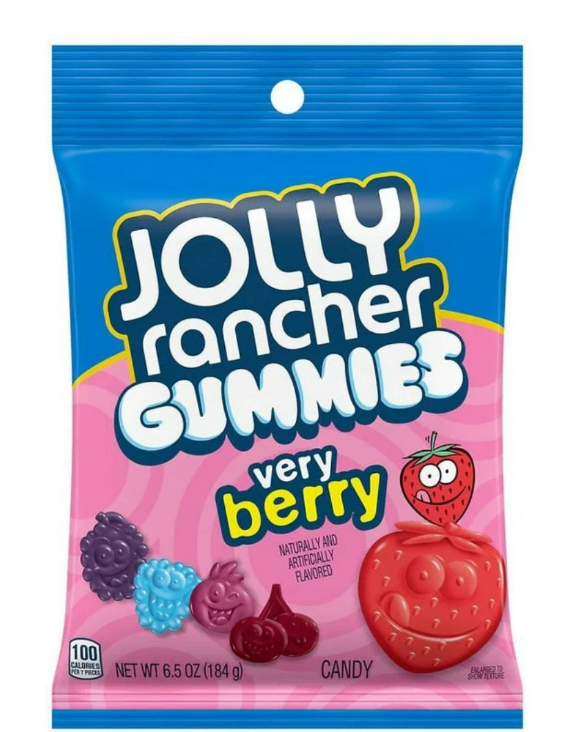 Jolly Rancher Gummies Very Berry 12pck 5oz