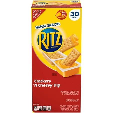 Ritz Crackers 'N Cheese Dip – 30 Pack