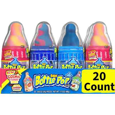 Baby Bottle Pop Candy 20-0.85Oz