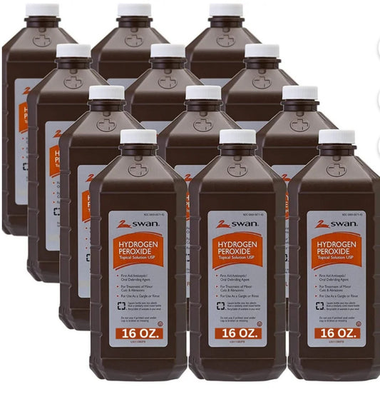 Swan Hydrogen Peroxide 12ct