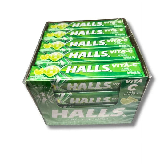 Halls Vita-C Lime 20-34g