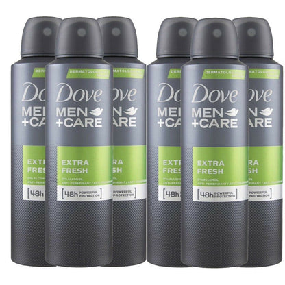 Dove Men+Care Extra Fresh Antiperspirant Deodorant Spray – Pack of 150ml