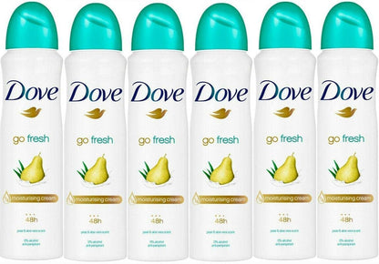 Dove Pear & Aloe Vera Antiperspirant Deodorant Spray – Pack of 150ml, 48h protection