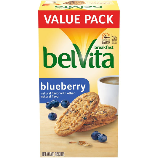 BelVita Blueberry Breakfast Biscuits Value Pack - 12.12oz/12ct