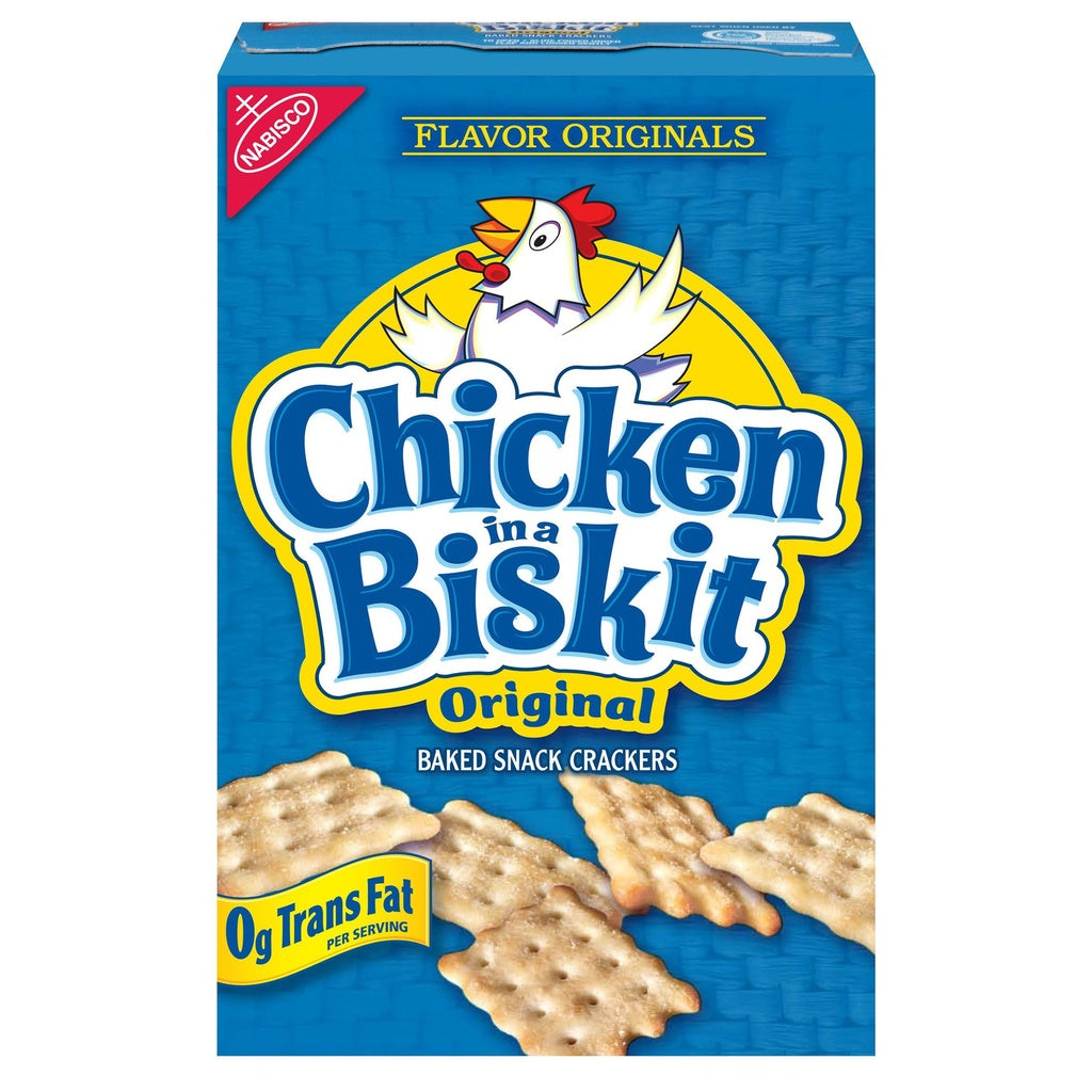 Chicken in a Biskit Original Baked Lunch Snack Crackers - 7.5oz