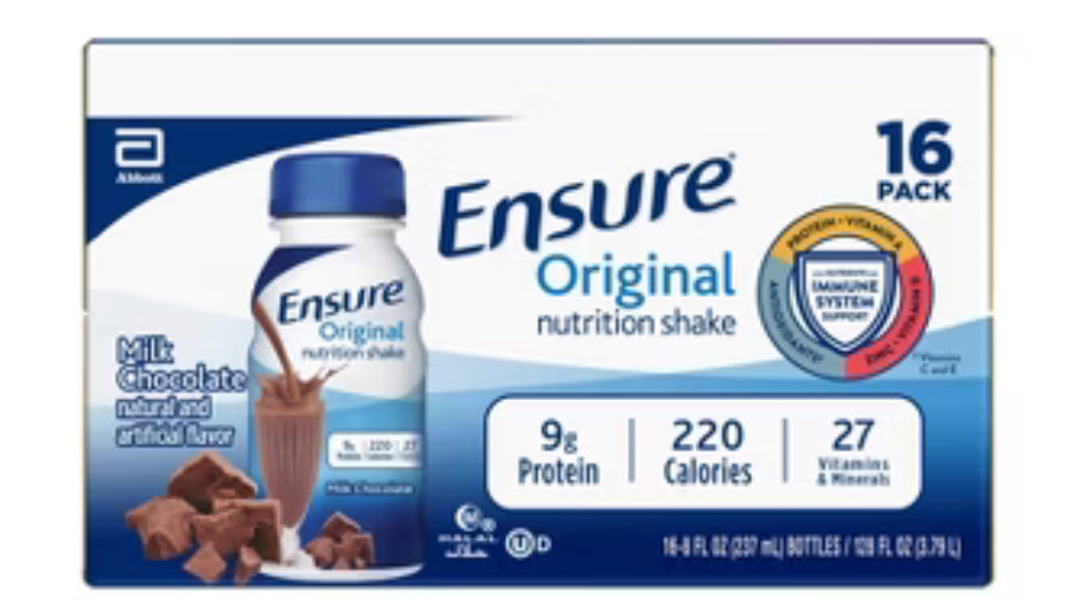 Ensure Milk Chocolate 16-8oz