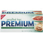 Premium Unsalted Tops Saltine Crackers, Lunch Snacks, 16 Oz