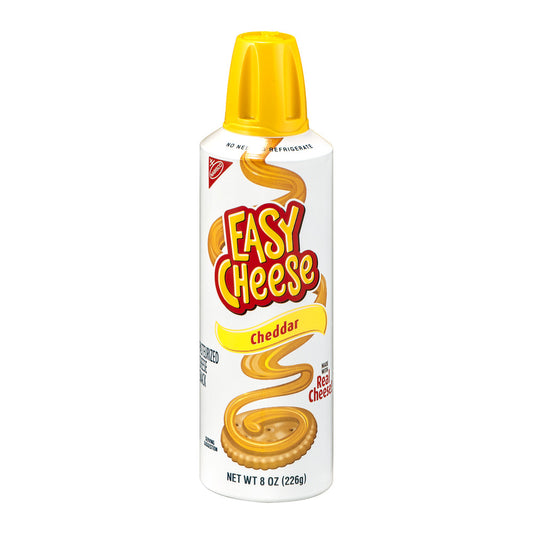 Easy Cheese Cheddar Cheese Snack - 8oz