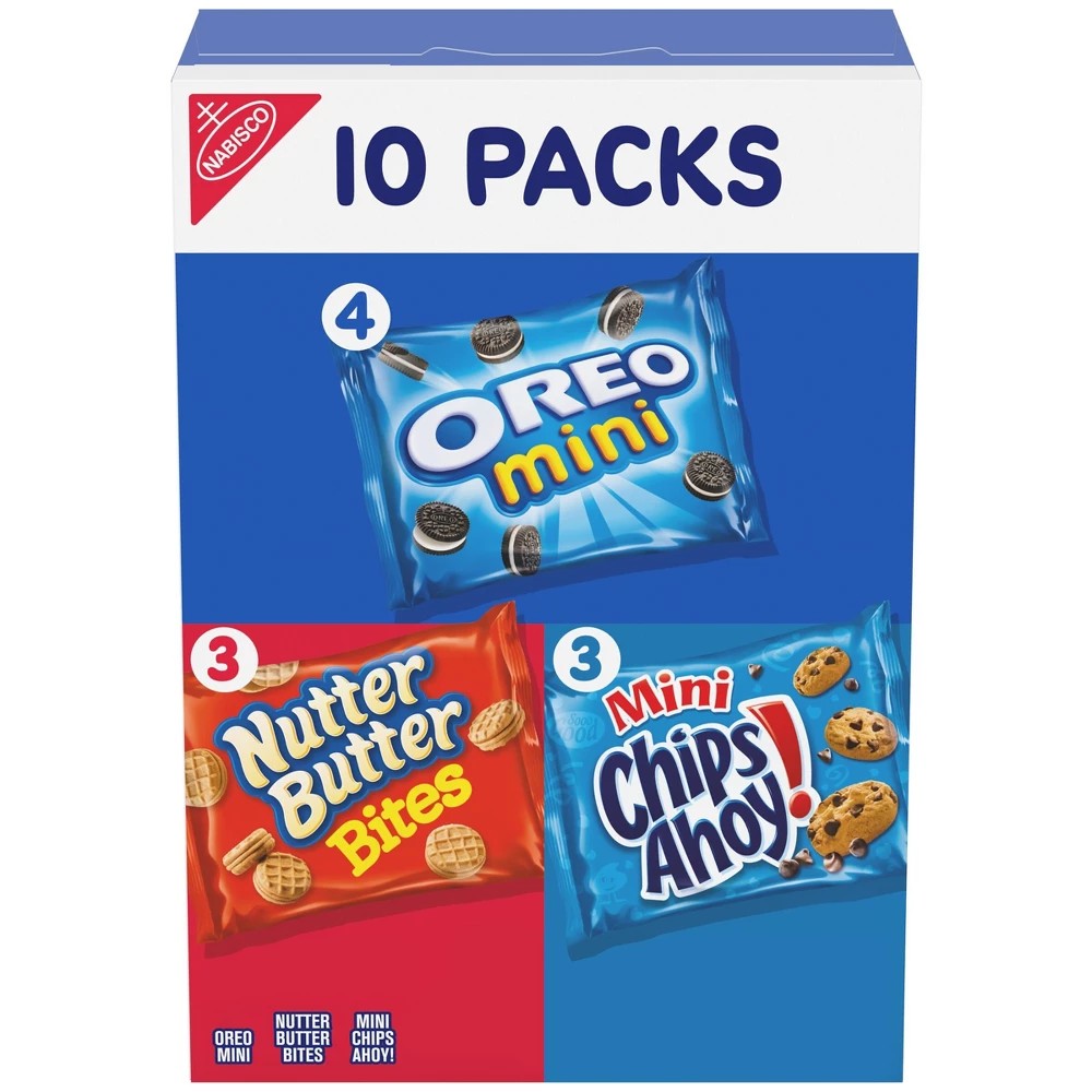 NABISCO Cookies Mini Variety Pack - 10oz/10ct