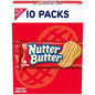 Nutter Butter Peanut Butter Sandwich Cookies, 10 Snack Packs (4 Cookies per Pack)