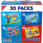 OREO  CHIPS AHOY!  Teddy Grahams Honey & Barnum S Animal Crackers Variety Pack  30 Snack Packs