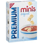 Premium Original Mini Saltine Crackers Lunch Snacks - 11oz