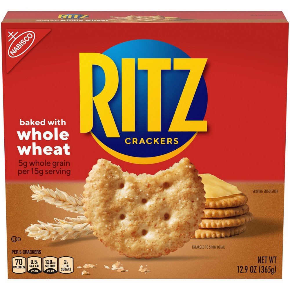 Ritz Whole Wheat Crackers - 12.9oz