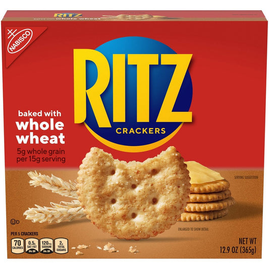 Ritz Whole Wheat Crackers - 12.9oz