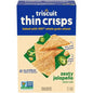 Triscuit Thin Crisps Zesty Jalapeno Whole Grain Wheat 7.1 Ounce