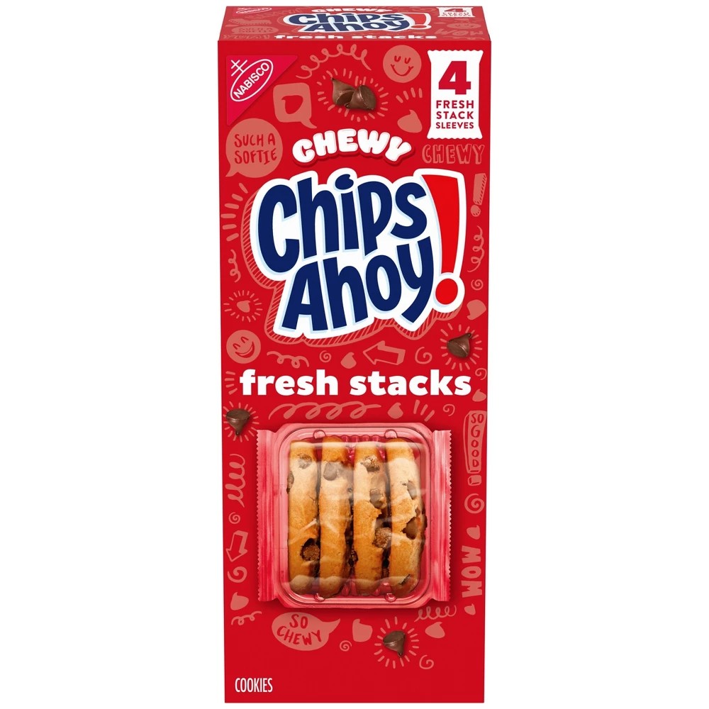 Chips Ahoy! Fresh Stacks Chewy Chocolate Chip Cookies - 8.67oz